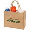 View Image 1 of 3 of DISC Natural Jute Shopper - 1 Day
