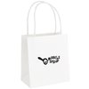View Image 1 of 1 of DISC Brunswick Paper Bag - White - Small - 1 Day