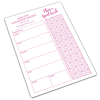 View Image 1 of 2 of A5 50 Sheet Notepad - Colour Me - Flower