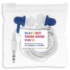View Image 1 of 3 of DISC Blast Earbuds in Pouch