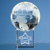 View Image 1 of 1 of 100-mm Crystal Globe Award