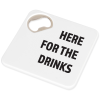 View Image 1 of 4 of Bottle Opener Coaster - Printed