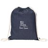 View Image 1 of 1 of Hartley Denim Drawstring Bag