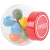 View Image 1 of 10 of DISC Micro Side Glass Jar - Gum Balls