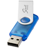 View Image 1 of 6 of 4gb Rotate USB Flashdrive - Translucent