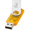 View Image 1 of 6 of 32gb Rotate USB Flashdrive - Translucent
