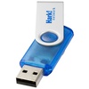 View Image 1 of 6 of 4gb Rotate USB Flashdrive - Translucent - 5 Day