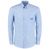 View Image 1 of 2 of Kustom Kit Men's Slim Fit Workwear Oxford Shirt - Long Sleeve - Embroidered