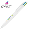 View Image 1 of 2 of BIC® 4 Colours Pen Fashion Inks Pen - Digital Print