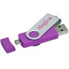 View Image 1 of 4 of 2gb On The Go Micro USB Flashdrive