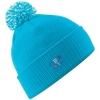View Image 1 of 2 of Kid's Snowstar Bobble Beanie Hat - Embroidered
