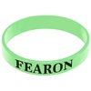 View Image 1 of 1 of Glow in the Dark Silicone Wristband