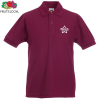 View Image 1 of 1 of DISC Fruit of the Loom Kid's Value Polo Shirt - Colours - Printed