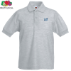 View Image 1 of 1 of Fruit of the Loom Youth Value Polo Shirt - Coloured