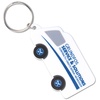 View Image 1 of 1 of DISC Shaped Recycled Keyring - Van