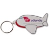 View Image 1 of 1 of Shaped Recycled Keyring - Plane