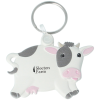 View Image 1 of 1 of Shaped Recycled Keyring - Cow