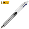 View Image 1 of 6 of BIC® 4 Colours Pen & Pencil