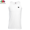View Image 1 of 1 of SUSP - Fruit of the Loom Value Vest - White
