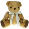 View Image 1 of 2 of 30cm Jointed Honey Bear with Bow