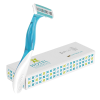 View Image 1 of 2 of DISC BIC® Soleil® Bella® Lady Razor with Shaving Gel - Boxed