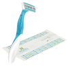 View Image 1 of 2 of BIC® Soleil® Bella® Lady Razor with shaving Gel - Flow Packed