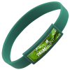 View Image 1 of 2 of Domed Silicone Wristband