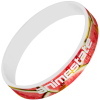 View Image 1 of 2 of Silicone Wristband - Full Colour