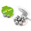 View Image 1 of 1 of Midi Eco Pot - Chocolate Footballs