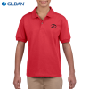 View Image 1 of 1 of DISC Gildan Kids DryBlend Jersey Polo - Colours - Embroidered