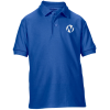 View Image 1 of 1 of DISC Gildan Kid's DryBlend Double Pique Polo Shirt - Coloured - Printed