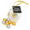 View Image 1 of 5 of DISC Christmas Bauble - Foiled Chocolate Balls
