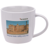 View Image 1 of 1 of DISC Prado Mug - White - Digital Print