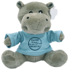 View Image 1 of 4 of Hippo Plush Toy with T- Shirt