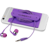 View Image 1 of 6 of DISC Earbuds with Phone Wallet & Stand