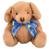 View Image 1 of 3 of Patch Puppy with Bow - Beige