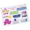 View Image 1 of 1 of A5 Sticker Sheet - Bespoke Design