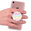 View Image 1 of 7 of Flip Grip Phone Holder - Glossy Domed Sticker