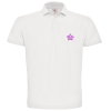 View Image 1 of 1 of SUSP B&C Polo - White - Printed