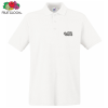 View Image 1 of 1 of SUSP Fruit of the Loom Premium Polo Shirt - White- Printed