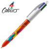 View Image 1 of 4 of BIC® 4 Colours Fine Point Pen - Digital Wrap