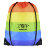 View Image 1 of 1 of Rainbow Drawstring Bag