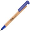 View Image 1 of 4 of Bamboo Phone Stand Stylus Pen