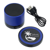 View Image 1 of 9 of DISC Cosmic Bluetooth Speaker with Wireless Charging Pad