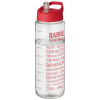 View Image 1 of 2 of Vibe Sports Bottle - Clear -  Spout Lid - ML Design