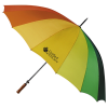 View Image 1 of 3 of Rainbow Golf Umbrella
