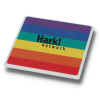 View Image 1 of 1 of DISC Recycled Square Coaster - Rainbow Design