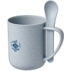 View Image 1 of 4 of SUSP Wheat Straw Mug with Spoon