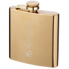 View Image 1 of 2 of DISC Elixer Gold Hip Flask