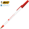 View Image 1 of 3 of DISC BIC® Round Stic BGuard Antibac Pen - White Barrel